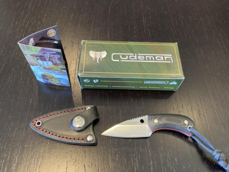 Los 3 nuevos sin uso y comprados en 2020
1- Cudeman Yoda, acero böhler N-695 y micarta negra funda de 11