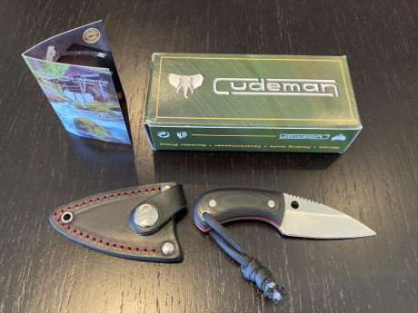 Los 3 nuevos sin uso y comprados en 2020
1- Cudeman Yoda, acero böhler N-695 y micarta negra funda de 10