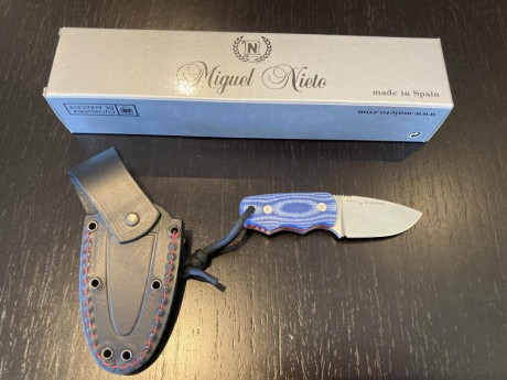 Los 3 nuevos sin uso y comprados en 2020
1- Cudeman Yoda, acero böhler N-695 y micarta negra funda de 21