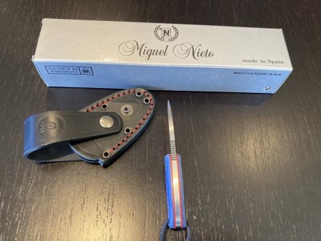 Los 3 nuevos sin uso y comprados en 2020
1- Cudeman Yoda, acero böhler N-695 y micarta negra funda de 20