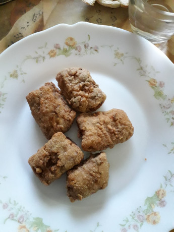 Hoy para comer acelgas hervidas y chuletón de vaca gallega vieja con seis semanas de maduración en cámara 91