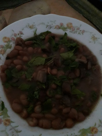 Hoy para comer acelgas hervidas y chuletón de vaca gallega vieja con seis semanas de maduración en cámara 00