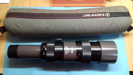 Vendo telescopio Swift, modelo Lynx N.O. 840, de 20-60X65 con funda y correa de transporte.
Tiene parasol 02
