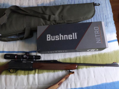 Vendo rifle browning modelo safari calibre 338 wm con monturas leupold qr desmontables y visor bushnell 02