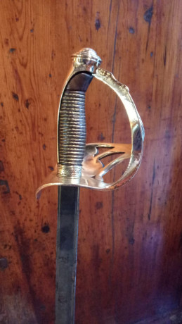 Les dejo unas fotos de la Espada de Montar de la Guardia Civil modelo 1844, esta concretamente fechada 12