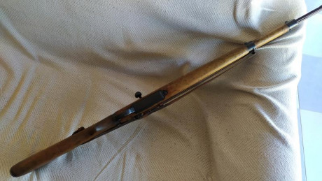 Buenas, un amigo que está vaciando su armero, me pedido que ponga a la venta un raro fusil Mannlicher-hungaro 00