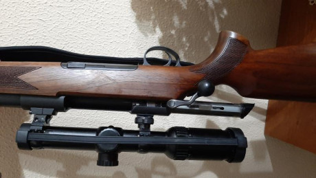 -ACTUALIZO-  SE VENDE RIFLE DE CERROJO RECTILÍNEO EN CALIBRE 30-06, CARGADOR DE 3+1, MARCA ROSSLER MODELO 00