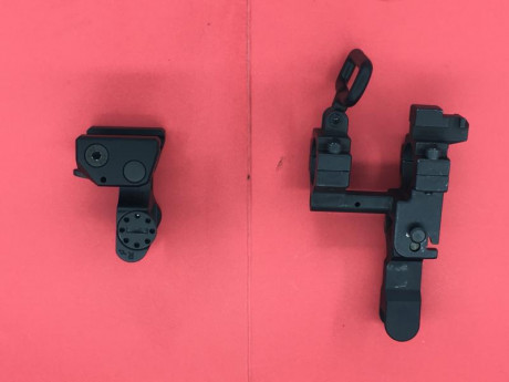 Se vende conjunto de guardamanos completo y punto de mira-toma de gases abatible Yankee Hill
, mira trasera

150 10