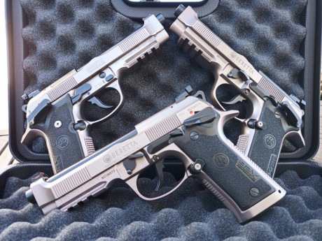 Se vende Beretta 92X performance, último modelo de competición, con 2500 disparos garantizados. El comportamiento 40