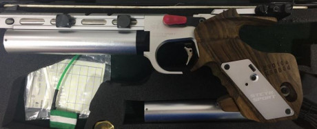 :tanque^: Pistola Steyr evo compac elec. - esta pistola tiene poco uso bien con la caja original, manual, 01