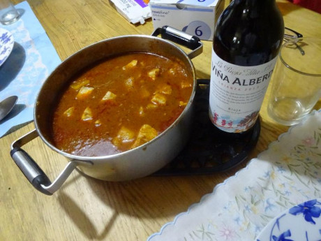 Hoy para comer acelgas hervidas y chuletón de vaca gallega vieja con seis semanas de maduración en cámara 52