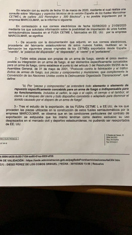 Pues eso.

Ayer se me ocurrió escribir a Dave Bane, CEO de la empresa MarColMar en Estados Unidos, la 40