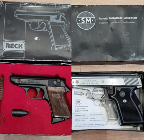 Lote de 4 detonadoras en perfecto estado
450€ mas gastos si se envía a  IAE


Erma EGP 75 8mm PTB 69

Erma 00