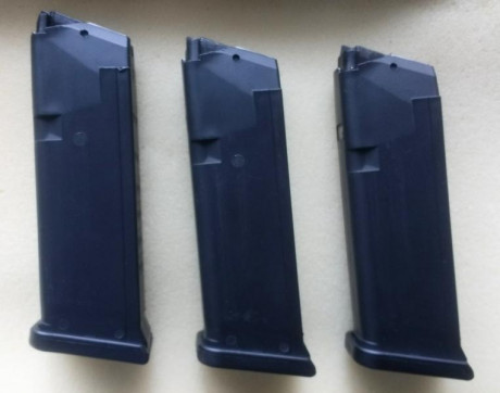 Se vende lote de tres cargadores de Glock 19.
Están en La Coruña.
60 euros envío peninsular incluido.
Vendidos. 10