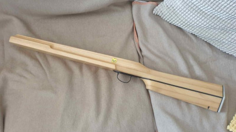Vendo culata de Cicognani CBR10 ligera en madera de Paulownia e Ébano para carabinas Bleiker, Grunig R3, 02