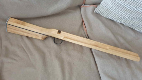 Vendo culata de Cicognani CBR10 ligera en madera de Paulownia e Ébano para carabinas Bleiker, Grunig R3, 01