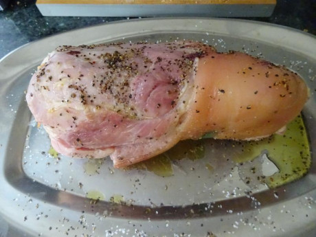 Hoy para comer acelgas hervidas y chuletón de vaca gallega vieja con seis semanas de maduración en cámara 40