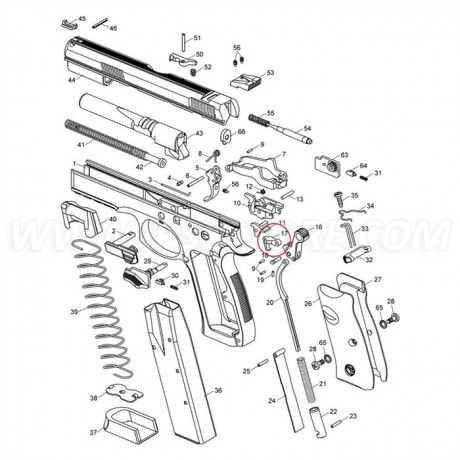 Hola, compañeros.

Estoy en proceso de afinar el mecanismo de disparo de mi Cz75 y me gustaría que me 120