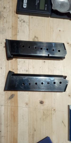 Vendo dos cargadores Act-mag para pistolas 1911 del calibre 45 acp. Los cargadores están en buen estado. 00