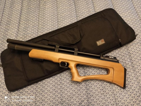 Vendo carabina bullpup monotiro calibre 5,5 (22) SPA P12 en perfecto estado.
Único propietario, factura 00