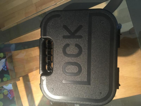 Se vende Glock17 tercera Gen. en su caja original 3 cargadores,ayuda al cargador.El arma está apenas sin 02