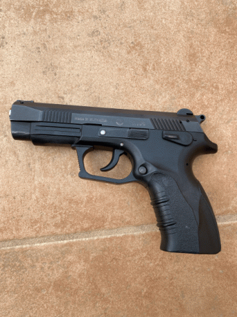 Vendo arma corta Grand Power 9x19 en perfecto estado con 2 cargadores.  :band: 
 195eur (precio no negociable) 01