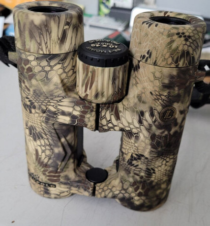 Prismáticos o binoculares Leupold Modelo Mojave BX-3 Pro Guide HD en 10x42 de aumentos y campana. Estado 00