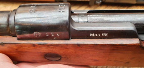 Buenas,

Después de un tiempo sin entrar mucho por aquí, vuelvo con una consulta... Tengo un Mauser Kar98k 111