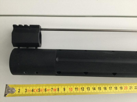 Guardamanos 
Gas tube
Gas block
Usado con señales normales de uso
75€ 01