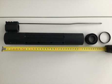 Guardamanos 
Gas tube
Gas block
Usado con señales normales de uso
75€ 00