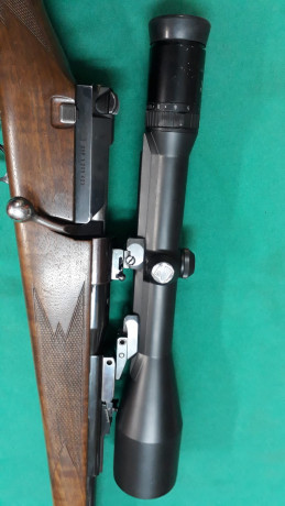Hola,
Vendo mauser modelo 66 calibre 300 W.M. con visor seis diavari zm 3-12 x56 monturas apel y gatillo 00