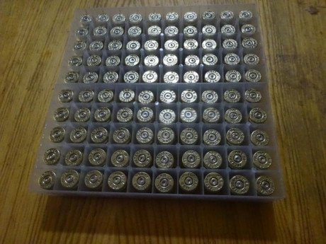 Muy buenas,

Vendidas las trescientas doce (312) vainas marca Federal del calibre .40 S&W con 1 tiro 00