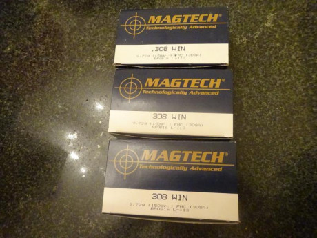 Muy buenas.

Vendidas todas las vainas del .308W de la marca Magtech marcadas CBC con 1 solo tiro, conservan 170