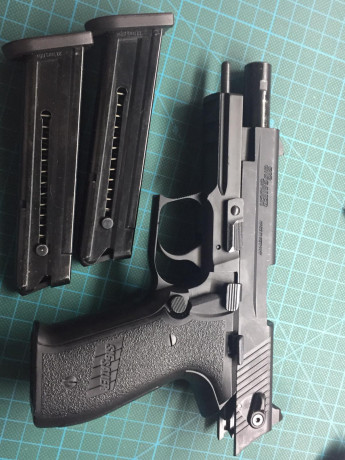 Se vende Sig Sauer Mosquito, en buen estado, en su maletín. Regalo laser y muelles de repuesto.
195€ 
Vendida 02