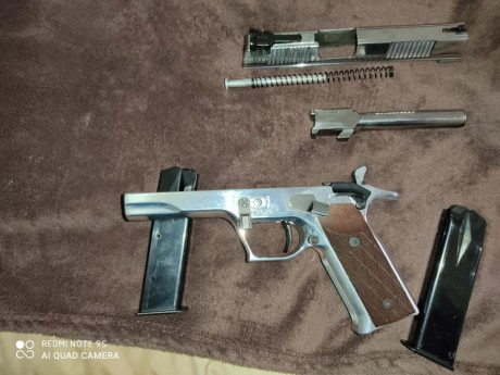 Se vende Pardini de 9mm  de 5 pulgadas muy precisa y en buenas condiciones está guiada el  F  la vendo 00