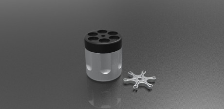 Novedad!! Caja para transporte de dispensadores de fulminantes.Para poder preparar y llevar 
los fulminates 00