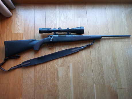 Buenos días,

Por falta de tiempo para la afición vendo el siguiente conjunto:

RIFLE MARLIN XL7 308 WINCHESTER 02
