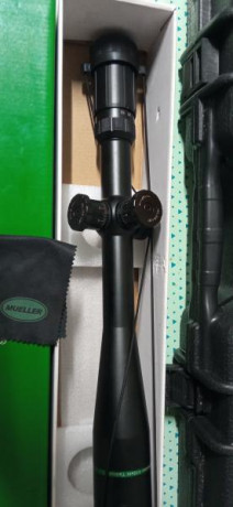 Hola vendo visor Mueller 8-32 x 44 con tubo de 30 mm Usado en dos ocasiones. Tiene una nitidez y una calidad 02
