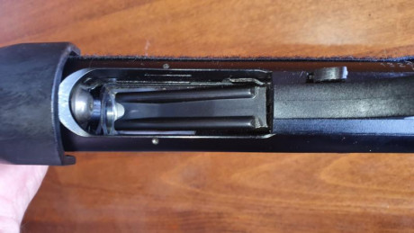 Buenas tardes, 
Vendo Escopeta de de repeticion Stinger RXT 1206 recámara mágnum 12-76
Prácticamente sin 01