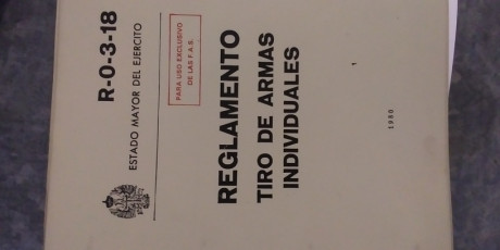 Extracto manual del soldado, años 60, y reglamento de los años 80, con apendice para la llama m82

El 10