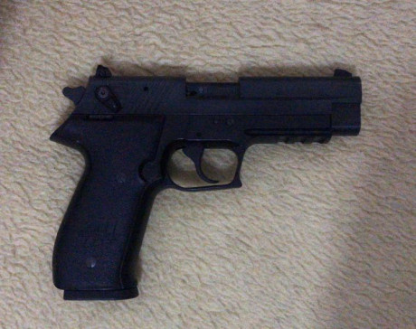 Se vende Sig Sauer Mosquito calibre 22.
2 Cargadores.
En perfecto estado. Se vende por cambio de calibre.
Precio 00
