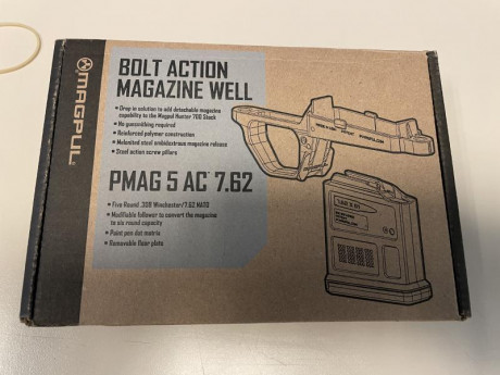 Vendo este accesorio para culatas “magpull” se puede adaptar para BERGARA y REMINGTON, aún que al estar 00