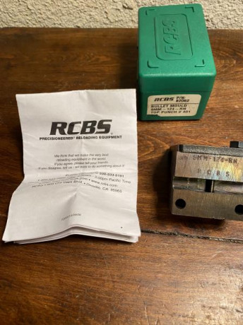   VENDO MOLDE TURQUESA PARA 9 MM, MARCA RCBS, CALIBRE 356 ROUND NOSE, PESO 124 GRAINS   

Vendo turquesa 01