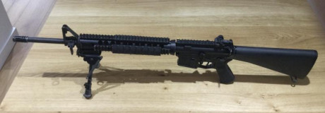 Olympic arms
Disparador rock river match
Guardamanos knight armaments
Grip magpul
Guardamontes aluminio 02