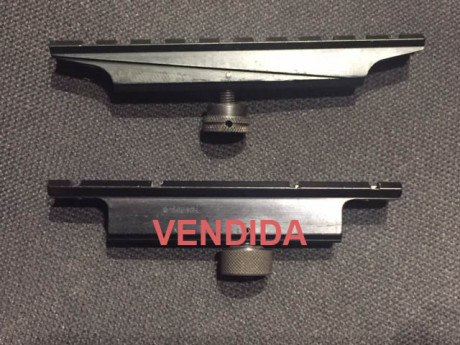 Quieres fijar un visor en el asa de un rifle tipo ar15?  
Excepcional montura  20 euros portes península 00