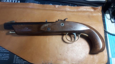 Hola compañeros, me han regalado por fallecimiento de un compañero una pistola de Hermanos de F Arizaga 21