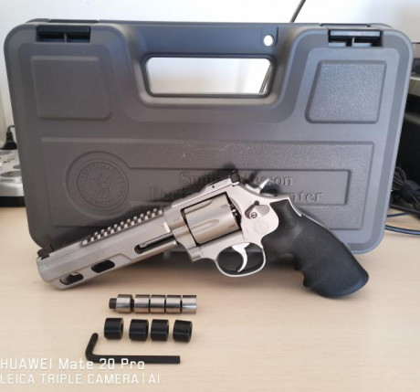 VENDIDO!!! 

SMITH & WESSON PERFORMANCE CENTER 686 COMPETITOR cal. 357  6".
Nuevo, menos de 100 02