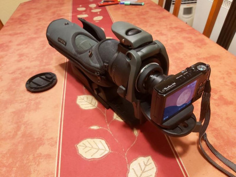 Por dejar afición se vende equipo de digiscoping. estado excepcional.
Telescopio Swarovski sts 65 con 00