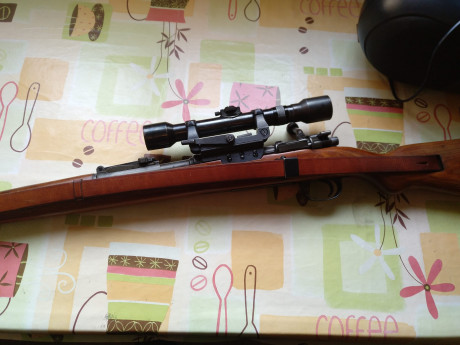 Pues lo dicho, compraría un Mauser k98k del calibre 7,62 (o 308 win) ya sea original  recalibrado tipo 32