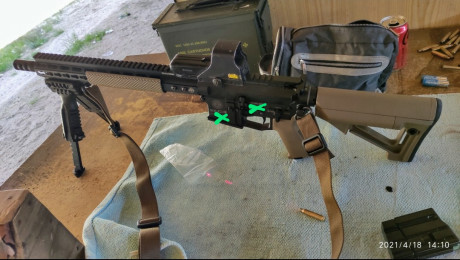REBAJADO Vendo precioso fusil Astra STG4 222 remington tuneado. Una ganga

Picatinny. Cañón de 14,5", 02